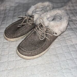 Cozy Fur-Lined Hey Dudes